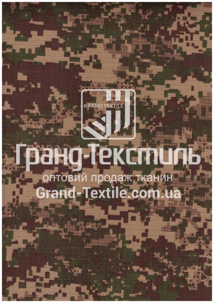 Тканина ріп-стоп принт 230гр 65/35+WR