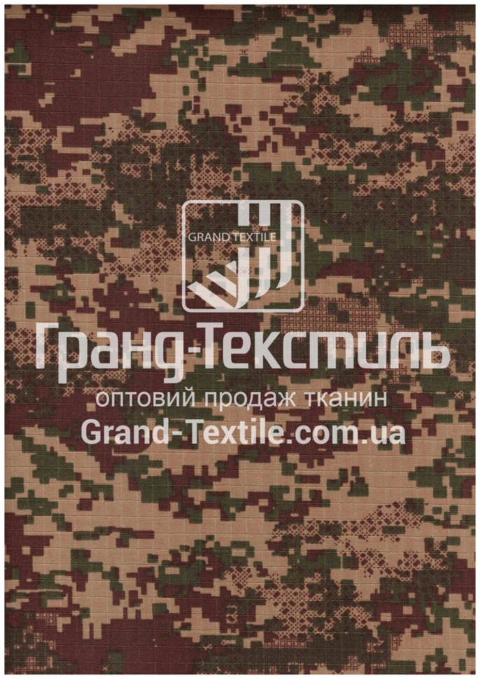 Тканина ріп-стоп принт 65/35 CVC